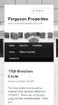 Mobile Screenshot of fergusonproperties.com